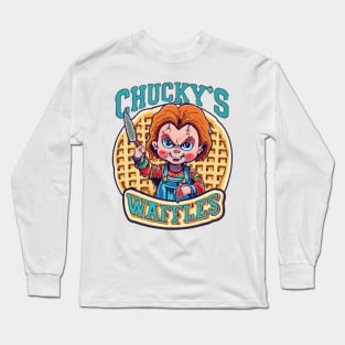 Chucky's Waffles Long Sleeve T-Shirt